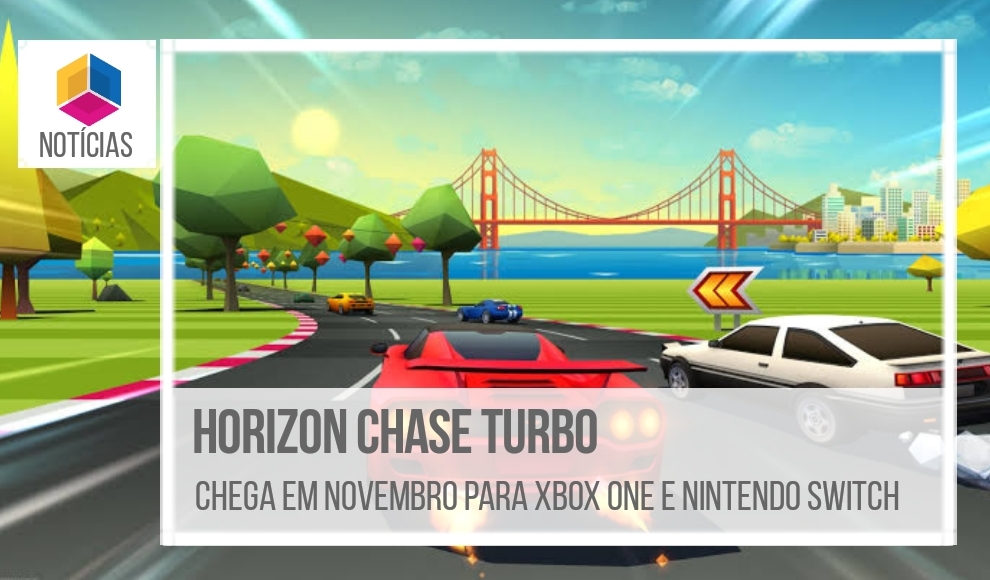Horizon Chase Turbo – Chega em novembro para Xbox one e Nintendo Switch