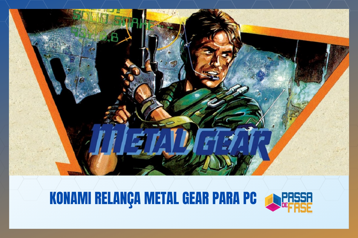 Konami relança Metal Gear para PC
