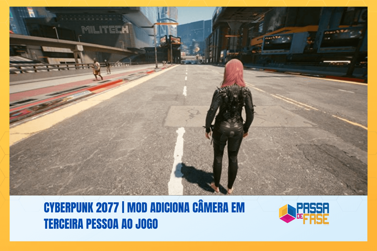 Cyberpunk 2077 | Mod adiciona câmera em terceira pessoa ao jogo