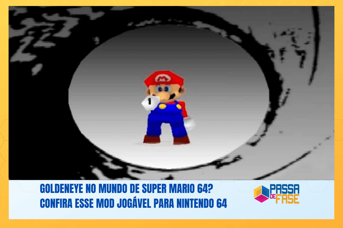 GoldenEye no mundo de Super Mario 64? confira esse mod jogável para Nintendo 64